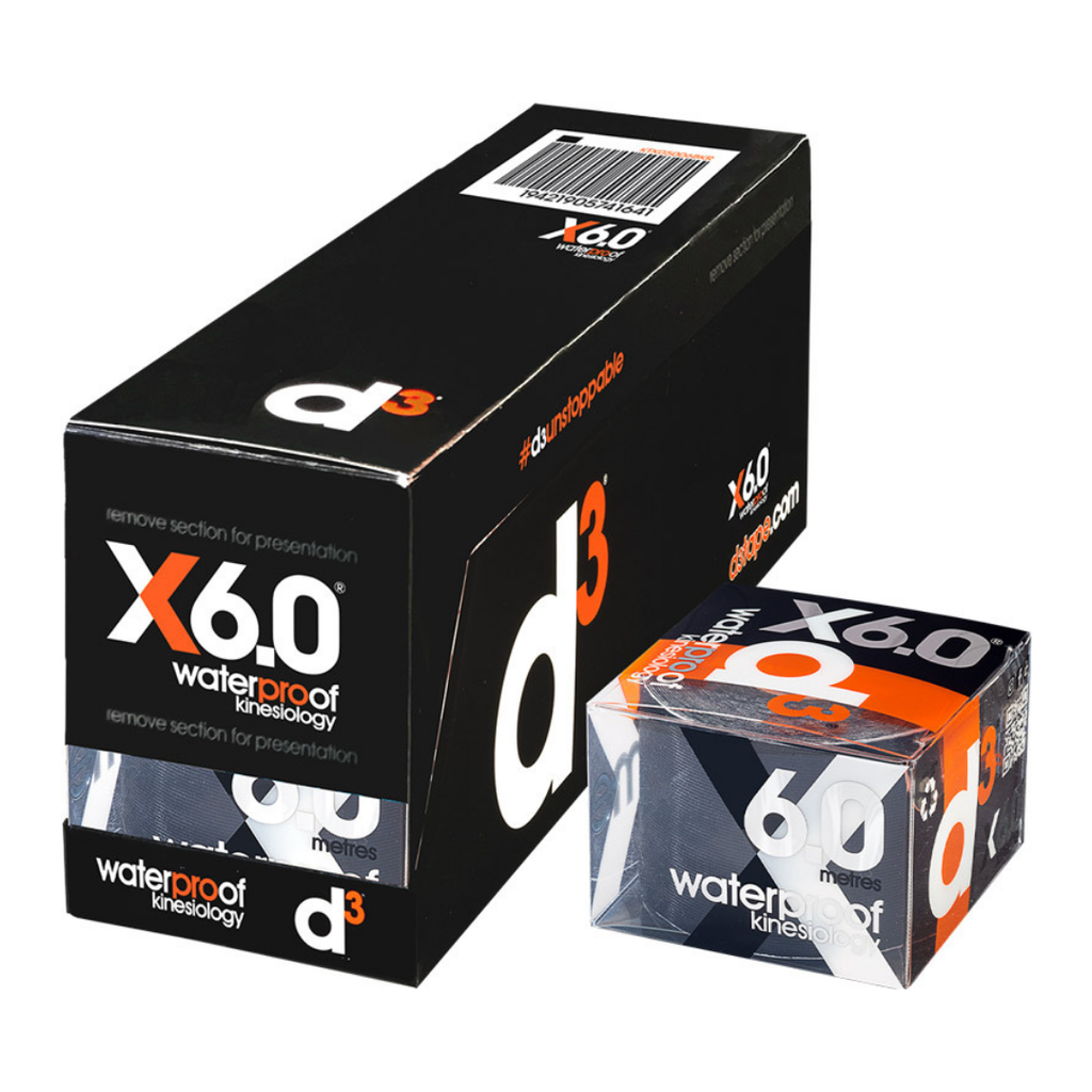 X6.0 – Vízálló kineziológiai tapasz