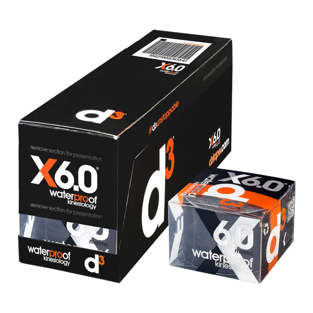 X6.0 – Vízálló kineziológiai tapasz