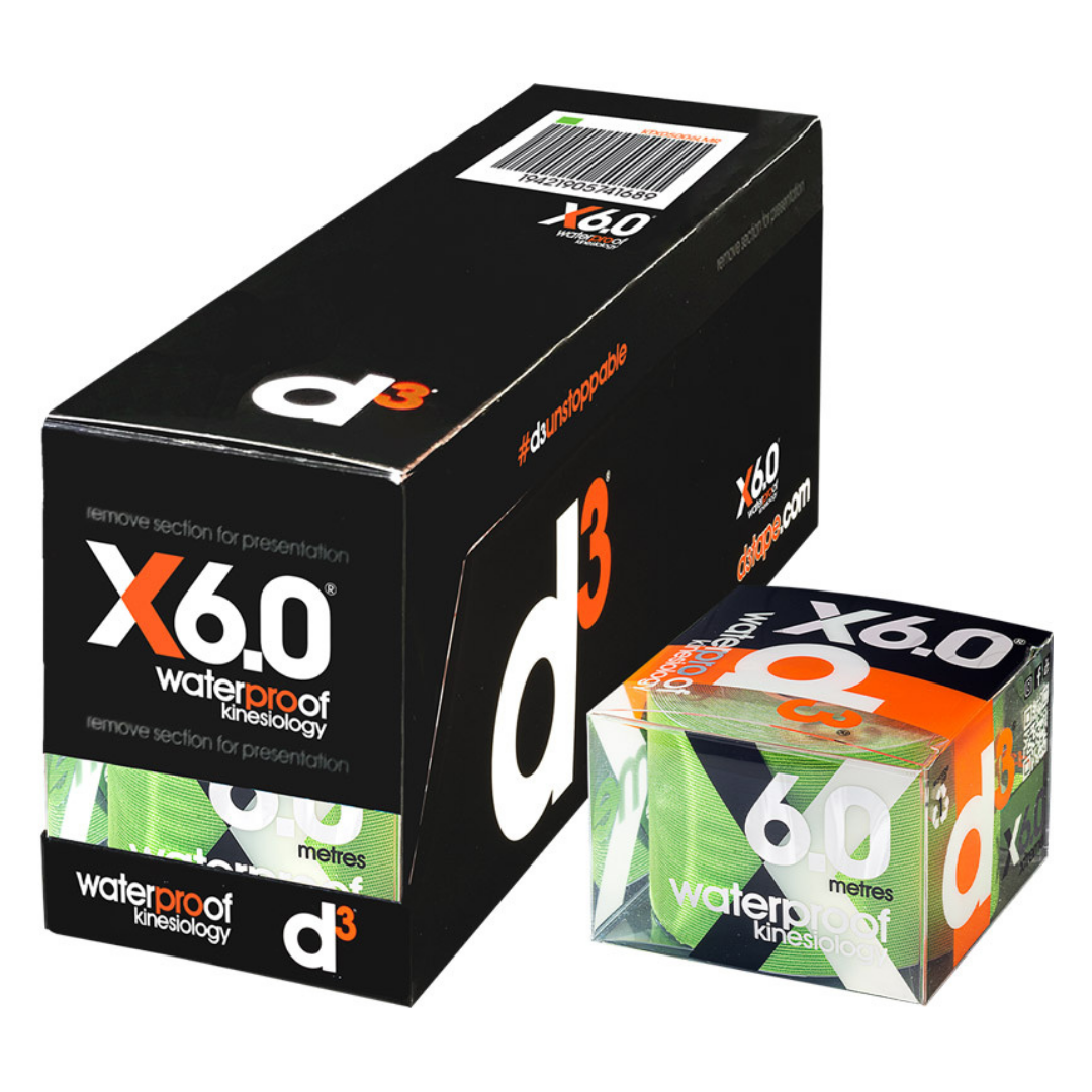 X6.0 – Vízálló kineziológiai tapasz