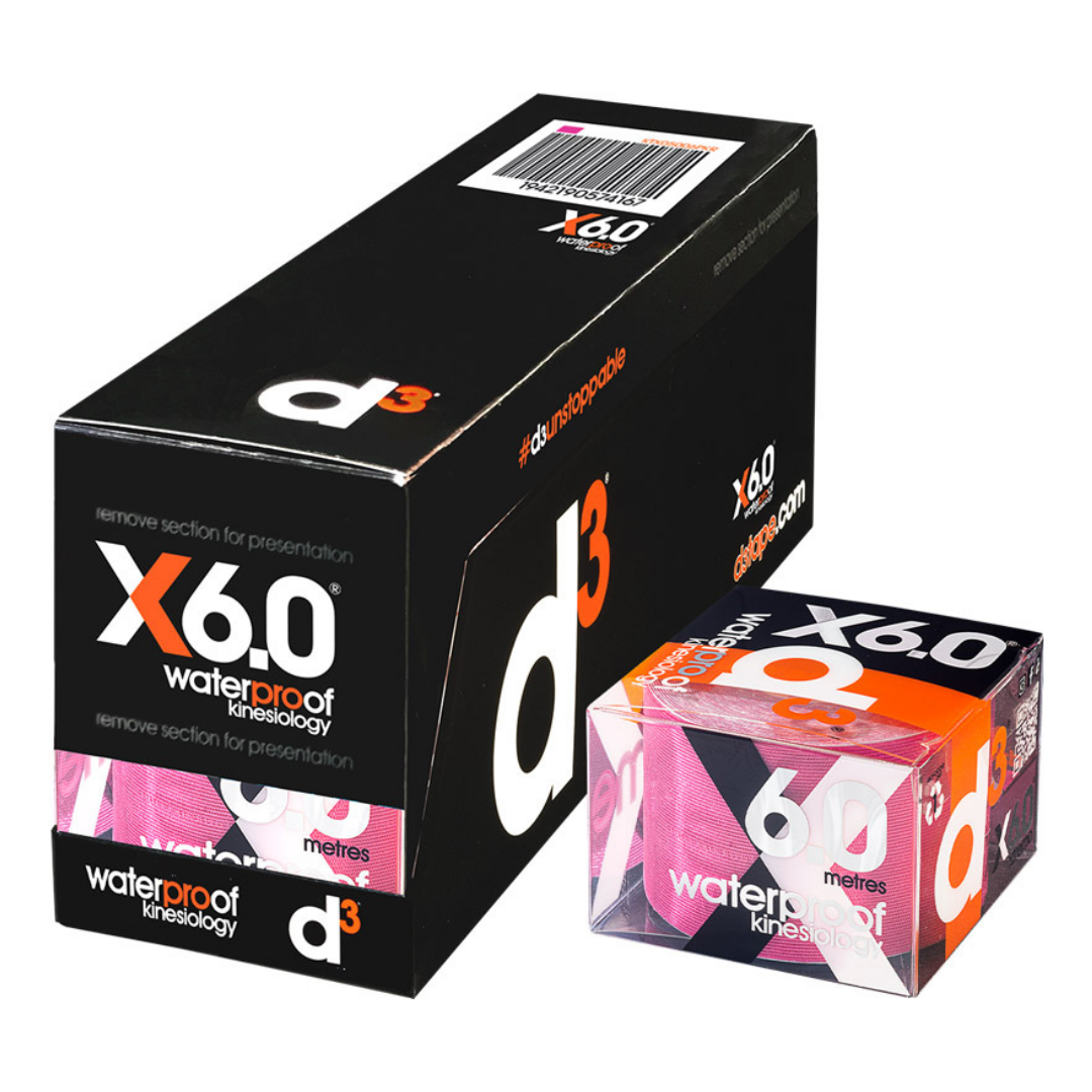X6.0 – Vízálló kineziológiai tapasz