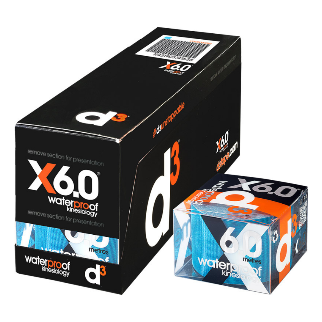 X6.0 – Vízálló kineziológiai tapasz