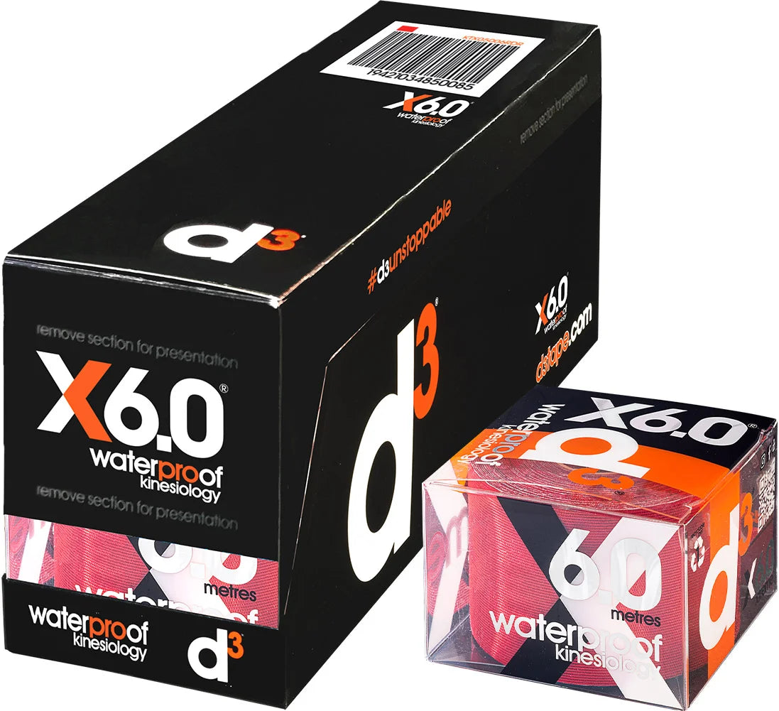 X6.0 – Vízálló kineziológiai tapasz